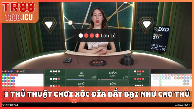 3 thủ thuật chơi Xóc Đĩa bất bại như cao thủ