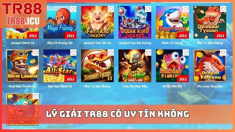 Lý giải TR88 có uy tín không