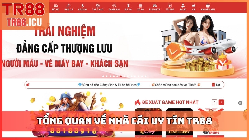 Tổng quan về nhà cái uy tín TR88